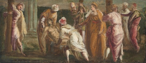 Saint Helen Testing the True Cross, c. 1545, Jacopo Robusti, called Tintoretto, Italian, 1518–1594,