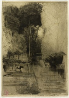 Mill Stream, 1899, Donald Shaw MacLaughlan, American, born Canada, 1876-1938, United States,