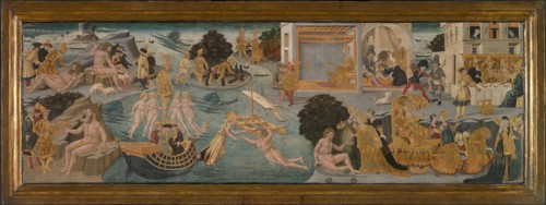 The Adventures of Ulysses, 1435/45, Apollonio di Giovanni, Italian, 1415/17-1465, Italy, Tempera on
