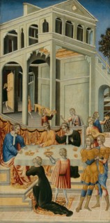 Salome Asking Herod for the Head of Saint John the Baptist, 1455/60, Giovanni di Paolo, Italian,