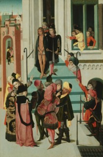 Christ Presented to the People, 1475/85, North Netherlandish, Northern Netherlands, Oil on panel,