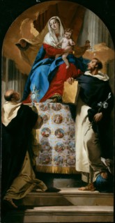Virgin and Child with Saints Dominic and Hyacinth, 1730/35, Giovanni Battista Tiepolo, Italian,