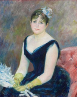 Madame Léon Clapisson, 1883, Pierre-Auguste Renoir, French, 1841-1919, France, Oil on canvas, 81.2