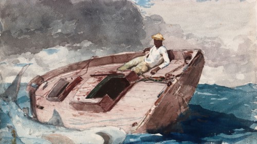 The Gulf Stream, probably 1899, dated by the artist 1889, Winslow Homer, American, 1836-1910,