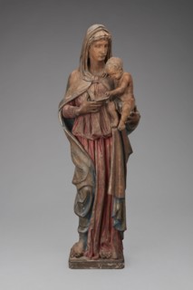 Virgin and Child, 1475/1500, Central Italian, Central Italy, Pigmented terracotta, 57 3/4 in. (146