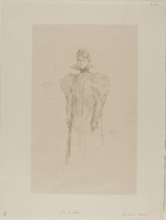 The Medici Collar, 1897, James McNeill Whistler, American, 1834-1903, United States, Transfer