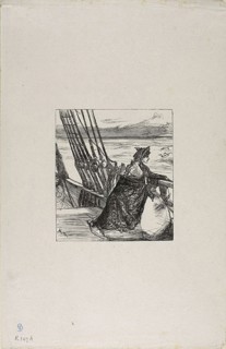 The Major’s Daughter, 1862, Joseph Swain (English, 1820-1909), after James McNeill Whistler