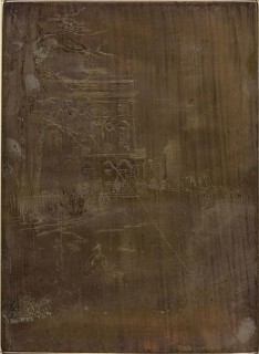 Fitzroy Square, 1878/1881, James McNeill Whistler, American, 1834-1903, United States, Cancelled