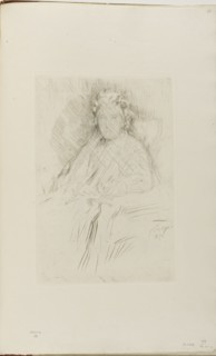 Mrs Leyland, Sr., 1874/75, James McNeill Whistler, American, 1834-1903, United States, Drypoint