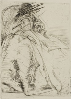 The Open Book, 1861, James McNeill Whistler, American, 1834-1903, United States, Etching and