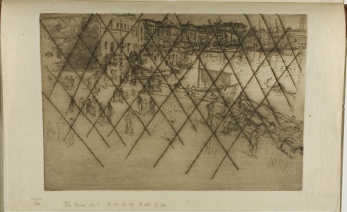 The Riva, 1879/80, James McNeill Whistler, American, 1834-1903, United States, Etching, with