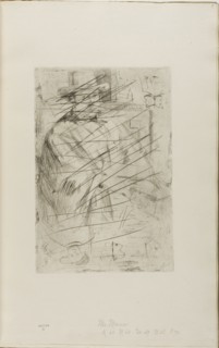 Portrait of a man, 1860, James McNeill Whistler, American, 1834-1903, United States, Drypoint with