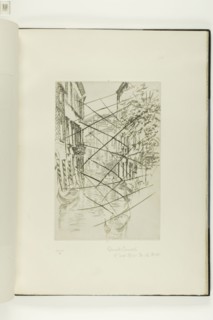Quiet Canal, 1879/80, James McNeill Whistler, American, 1834-1903, United States, Etching and
