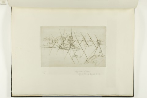 Lagoon, Noon, 1879/80, James McNeill Whistler, American, 1834-1903, United States, Etching and
