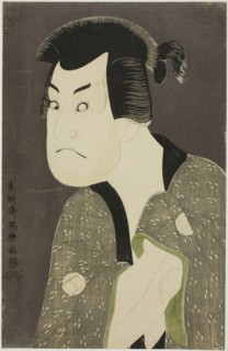 The actor Sakata Hangoro III as Fujikawa Mizuemon, 1794, Toshusai Sharaku ??? ??, Japanese, active