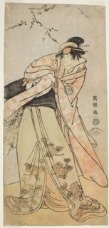 The Actor Segawa Kikunojo III as Shirabyoshi Hisakata of Miyako Kujo (Sandai-me Segawa Kikunojo no