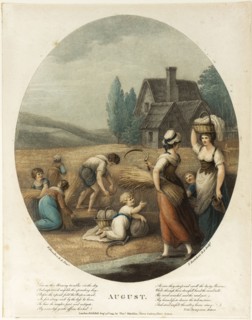 August, August 30, 1793, Francesco Bartolozzi (Italian, 1727-1815), after William Hamilton