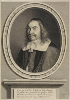 Jean Loret, 1658, Robert Nanteuil, French, 1623-1678, France, Engraving on paper, 257 × 182 mm