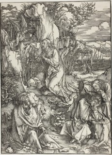 Agony in the Garden, from The Large Passion, c. 1496–97, Albrecht Dürer, German, 1471-1528,