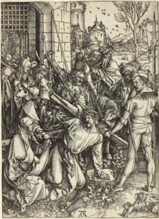 The Bearing of the Cross, from The Large Passion, c. 1498–99, published 1511, Albrecht Dürer,