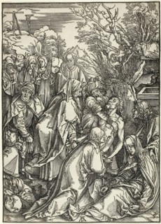 The Deposition of Christ, from The Large Passion, c. 1496–97, Albrecht Dürer, German, 1471-1528,