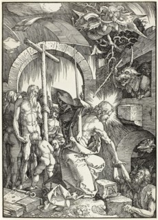 The Harrowing of Hell, Christ in Limbo, plate nine from The Large Passion, 1510, Albrecht Dürer,