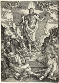 The Resurrection, from The Large Passion, 1510, published 1511, Albrecht Dürer, German, 1471-1528,