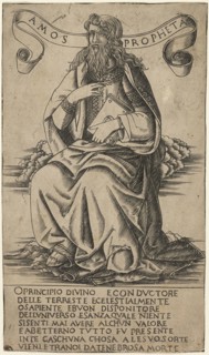 The Prophet Amos, 1480/90, Attributed to Francesco Rosselli, Italian, 1448-before 1513, Italy,