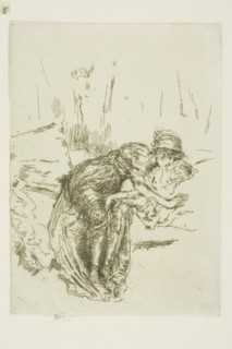 Cameo, No. 2, 1891, James McNeill Whistler, American, 1834-1903, United States, Etching with foul