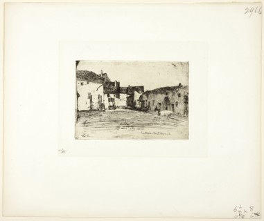 Liverdun, 1858, James McNeill Whistler, American, 1834-1903, United States, Etching with foul