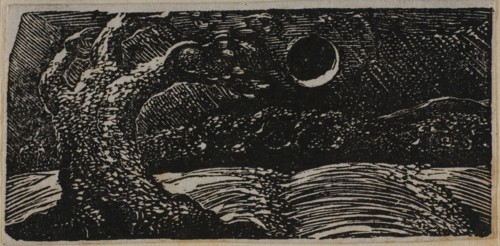 Blasted Tree and Flattened Crops, from The Pastorals of Virgil, 1821, William Blake, English,