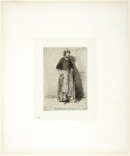 La Mère Gérard, 1858, James McNeill Whistler, American, 1834-1903, United States, Etching in black