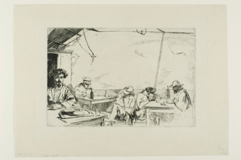 Soupe à trois sous (Soup for three sous), 1859, James McNeill Whistler, American, 1834-1903, United