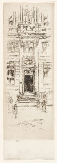 House of the Swan, Brussels, 1887, James McNeill Whistler, American, 1834-1903, United States,