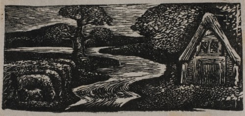 Sabrina’s Silvery Flood, from The Pastorals of Virgil, 1821, William Blake, English, 1757-1827,