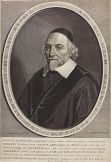 Portrait of André Rivet, 1647, Jonas Suyderhoef (Dutch, c. 1613-1686), after Pieter Dubordieu