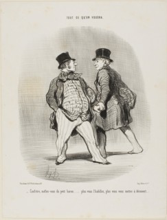 Beware my friend of the little baron… the more you dress him the less secured you will be, plate 49