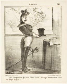 Hard to imagine that one day I might have to trade my crown against a simple hat, plate 249 from