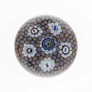 Paperweight, 1848, Saint-Louis, France, founded 1767, France, Glass, Diam. 7.6 cm (3 in.)
