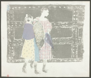 On the Bridge of Europe, plate nine from Landscapes and Interiors, 1899, Edouard Vuillard (French,
