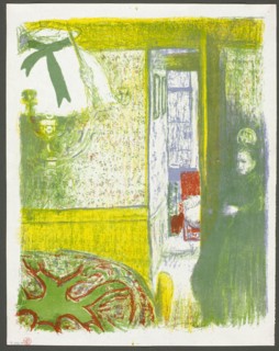 Interior with Hanging Lamp, 1899, Edouard Vuillard (French, 1868-1940), printed by Auguste Clot