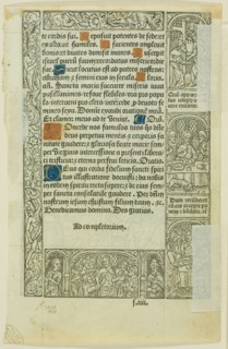Death of Virgin, from Book of Hours, n.d., Philippe Pigouchet (French, active 1488-1518), published