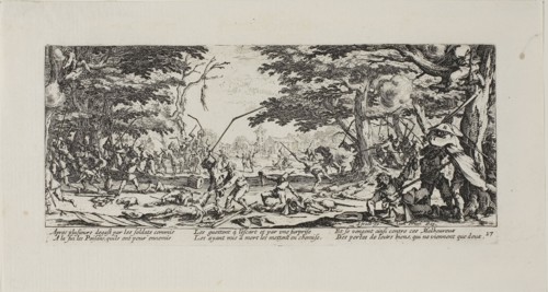 The Peasants Avenge Themselves, plate seventeen from The Miseries of War, 1633, Jacques Callot