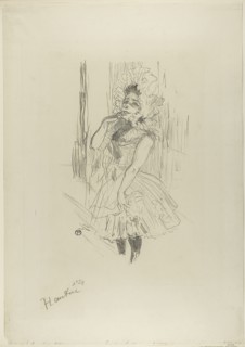 Anna Held, in Toutes ces Dames au Théâtre, 1894, published 1895, Henri de Toulouse-Lautrec, French,