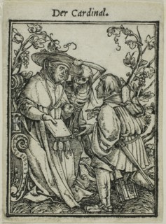 The Cardinal, n.d., Hans Holbein, the younger, German, 1497-1543, Germany, Woodcut on paper, 72 x