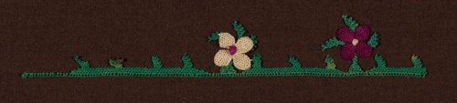 Edging, 1875/1900, Eastern Mediterranean, probably Cyprus, Eastern Mediterranean Region, Silk and