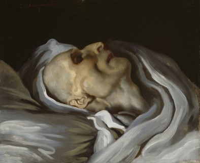 Théodore Géricault on His Deathbed, 1824, Charles Emile Callande de Champmartin, French, 1797-1883,