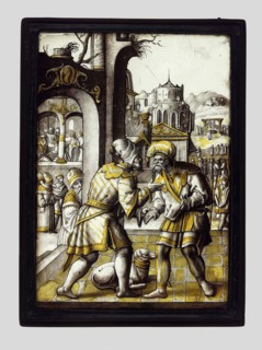 Mordechai Overhears the Conspiracy from the Story of Esther, c. 1525, Circle of Pieter Cornelisz