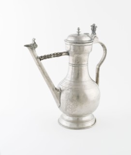 Spouted Wine Flagon, c. 1750, Abraham Ganting, Swiss, active 1743-1770, Bern, Switzerland, Bern,