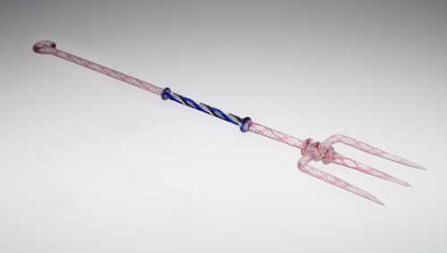 Toasting Fork, 19th century, England, Bristol or Stourbridge, Bristol, Glass, H. 47 cm (18 1/2 in.)